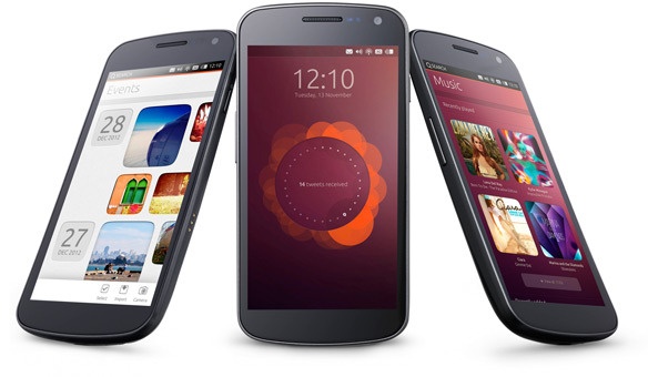 Презентационное изображение Ubuntu Phone
