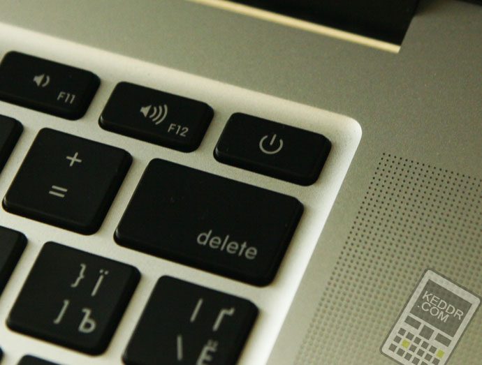 Кнопки MacBook Pro 15" (Retina)