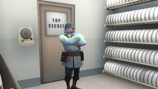 Top Secret и охранник