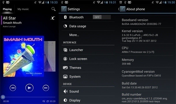 CyanoBean V2 для Sony Ericsson Xperia Arc