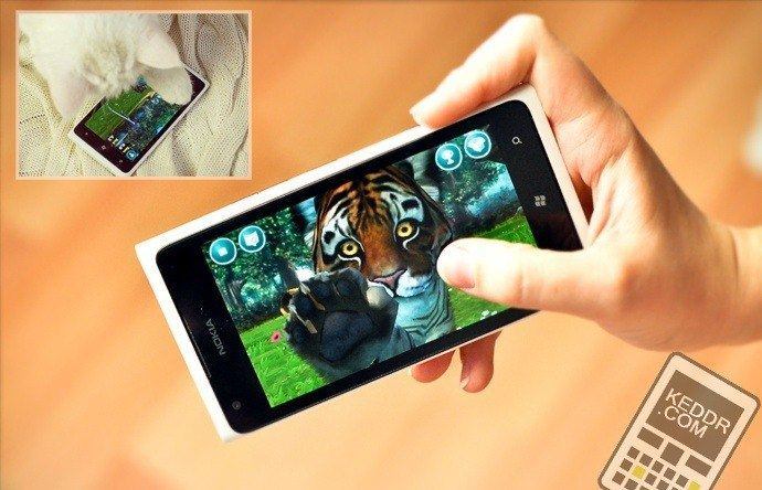 Игра Kinectimals на Nokia Lumia