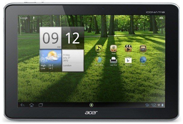 Официальное обновление Android 4.1 для Acer Iconia Tab A701