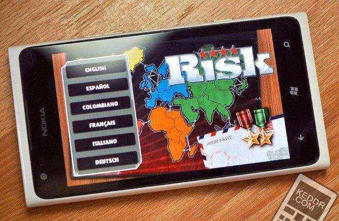 Игра РИСК на Nokia Lumia