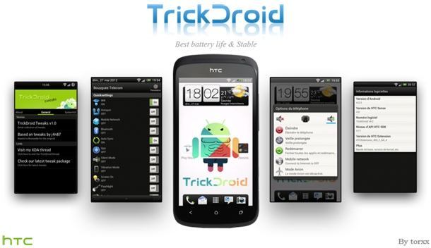 TrickDroid v2.1.0 для HTC One S