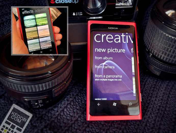 Приложение Creative Studio для Nokia Lumia