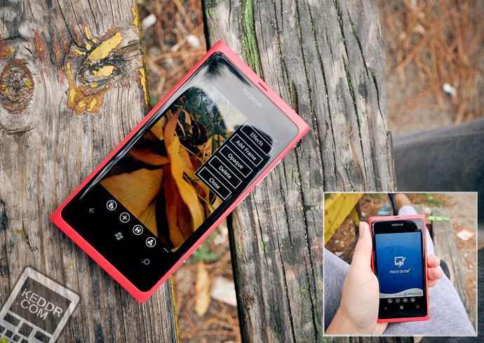 Приложение Photo Editor для Nokia Lumia