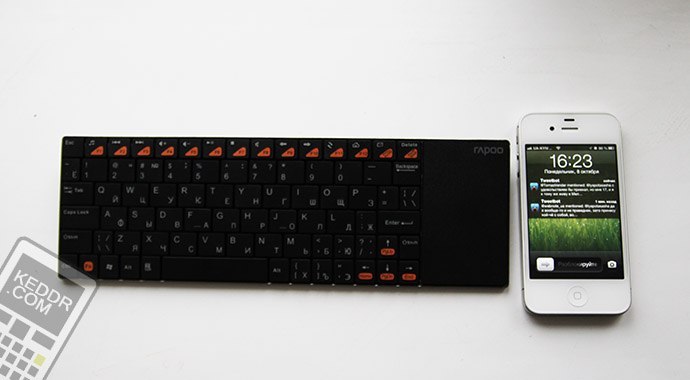 Беспроводная клавиатура Rapoo