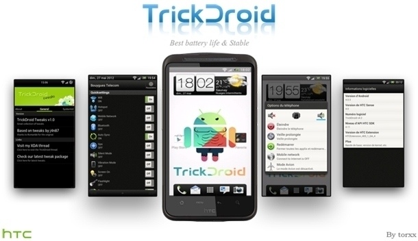 TrickDroid v4.0.0 для HTC Desire Z