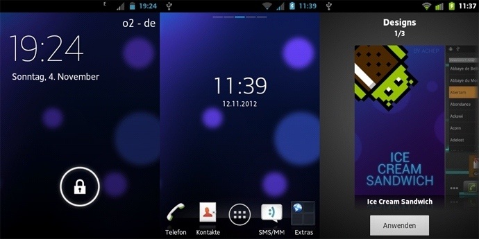 Xperia Blur v1.4 для Sony Ericsson Xperia X8