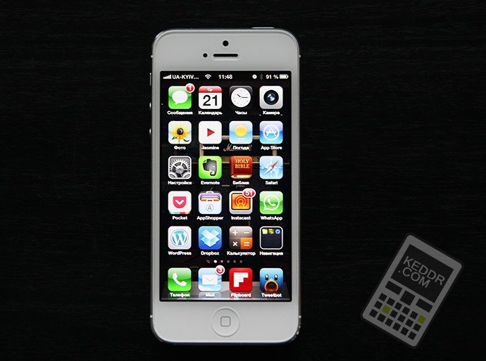 Экран в iPhone 5