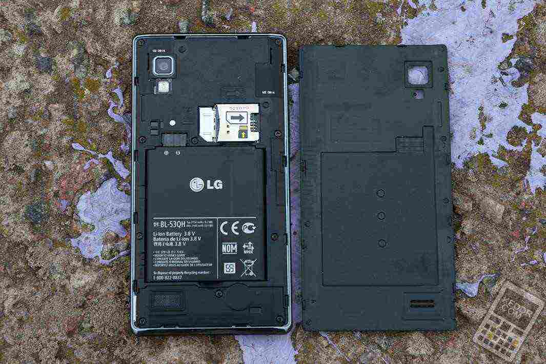 Аккумулятор в LG Optimus L9