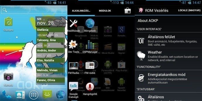 JellyMangoAIO для Sony Ericsson Xperia Mini, Mini Pro и Active