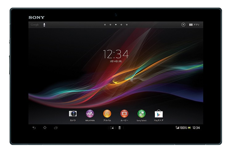 Представлен планшет Sony Xperia Tablet Z