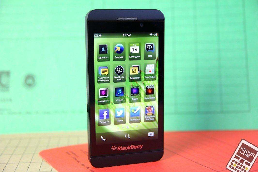 Прямиком из Канады – BlackBerry Z10