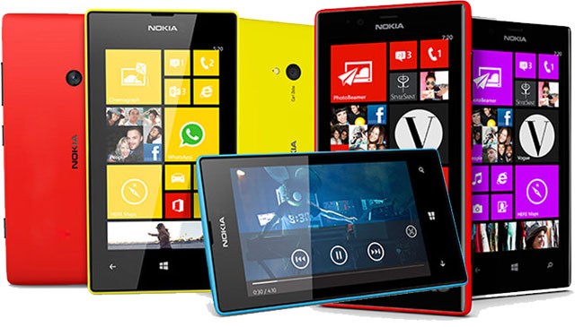 Nokia Lumia 720 и Nokia Lumia 520