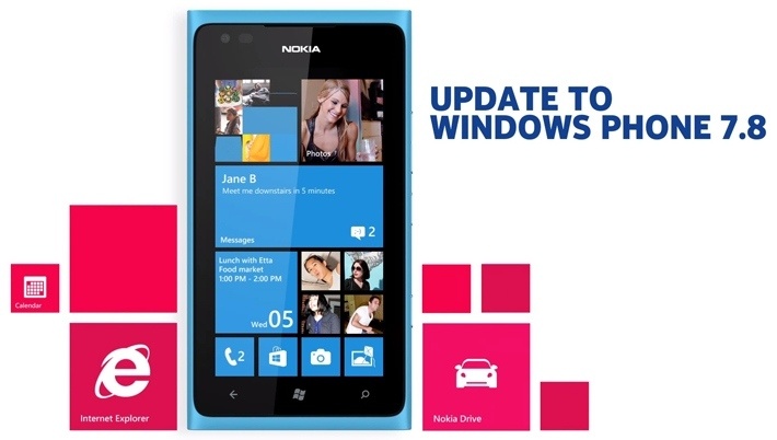 Обновление Windows Phone 7.8 для Nokia Lumia 510, 610, 710, 800 и 900