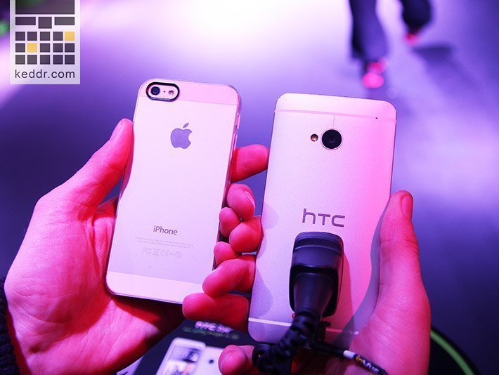 iPhone5 и HTC One