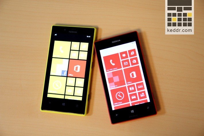 Первый взгляд на Nokia Lumia 520 и 720
