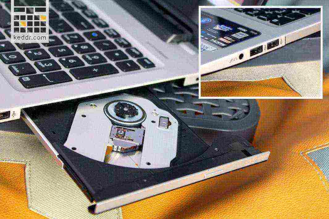 CD привод в Asus VivoBook S550CM