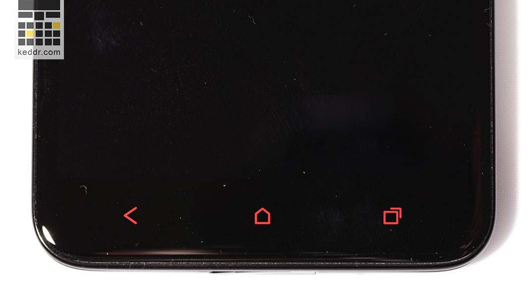 Кнопки управления HTC Butterfly