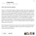 Google запретила разработку ПО для Glass
