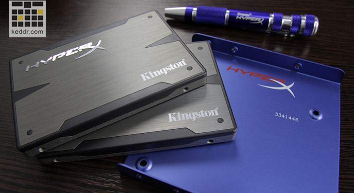 Kingston HyperX 3K SSD и отвертка