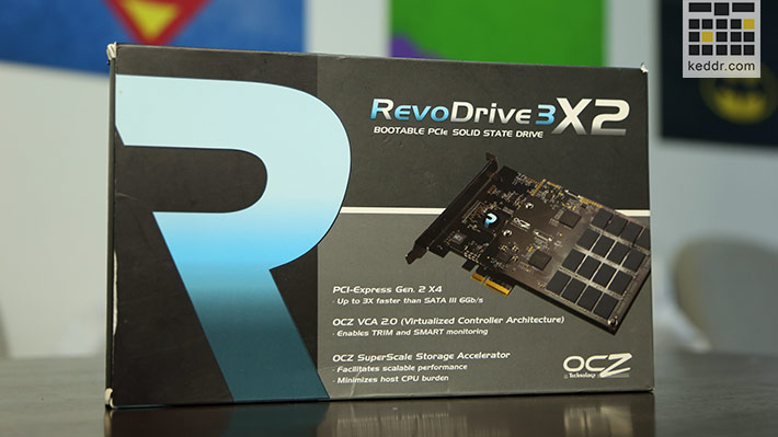 Коробка от OCZ RevoDrive3 X2
