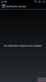 Android 4.3 - Notification access