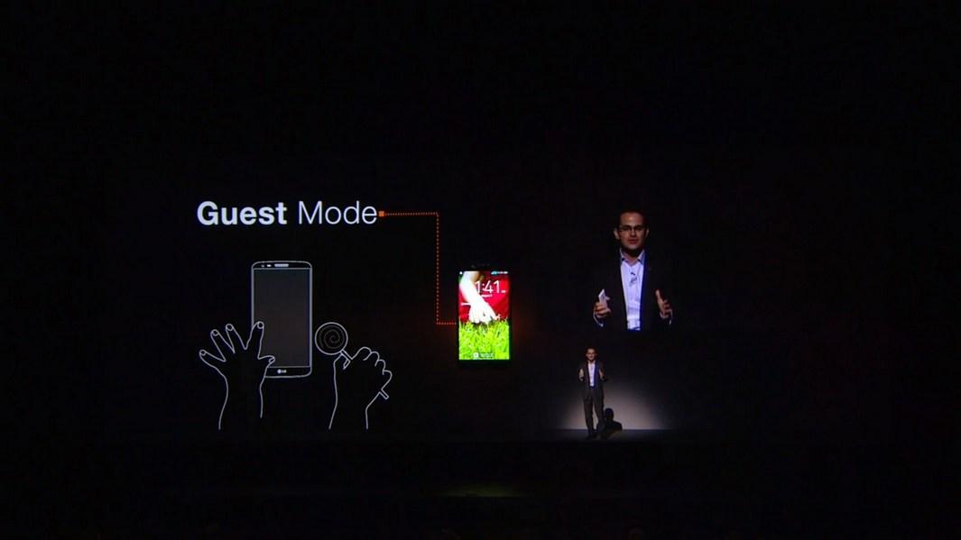 Презентация LG G2 - Guest Mode