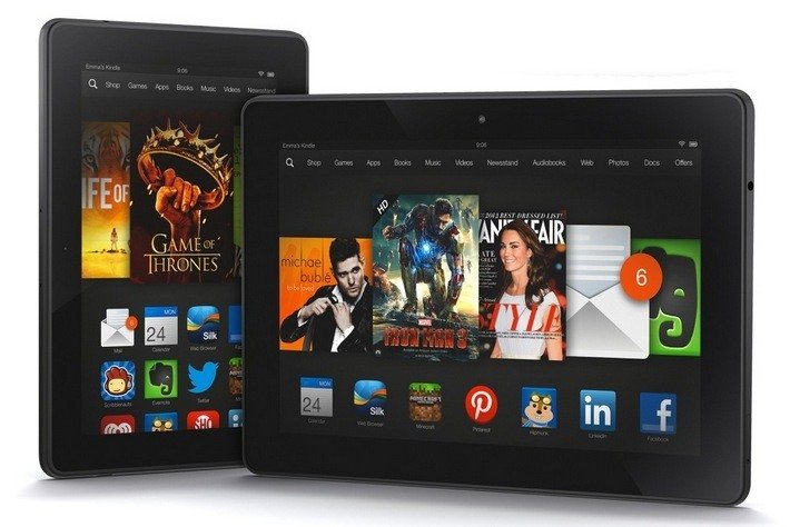 Новое поколение планшетов Amazon Kindle Fire – дешевле и мощнее