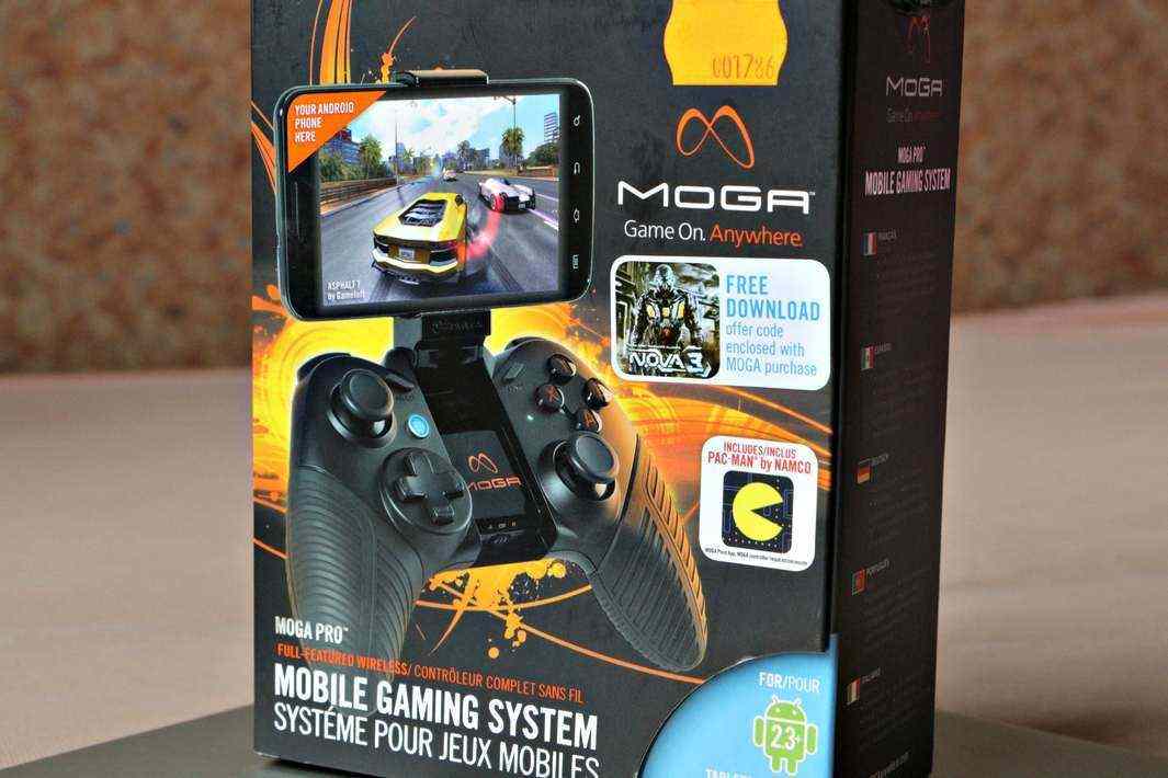 Коробка от MOGA Pro