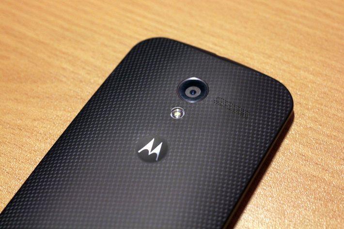 Вспышка в Motorola Moto X