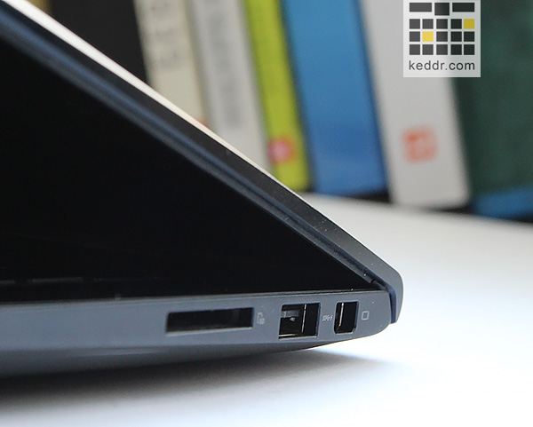 Разьемы в Asus Zenbook UX301L