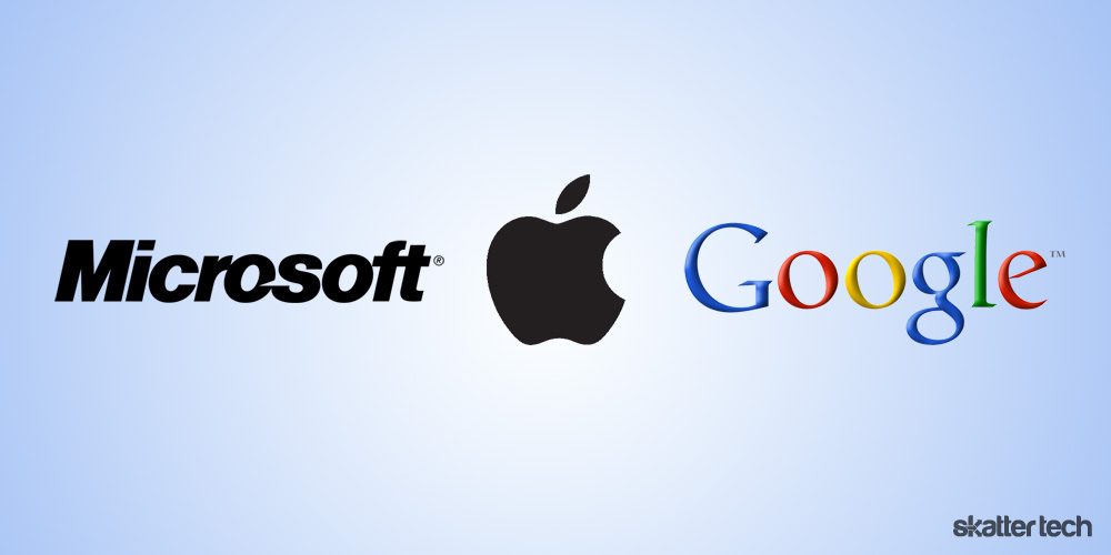 Google, Apple, Microsoft: как прошёл год у гигантов?