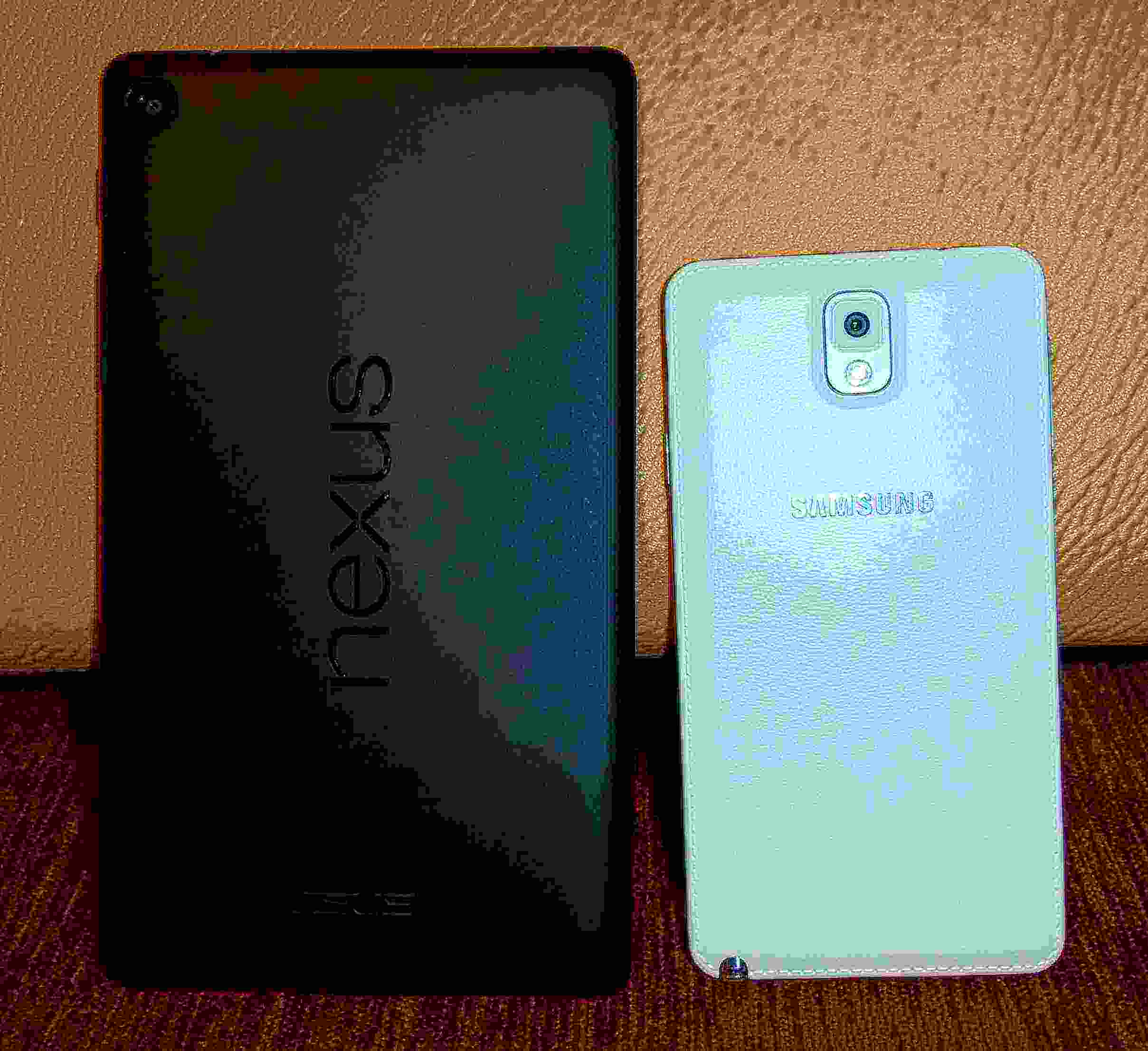 Nexus 7; Galaxy Note 3