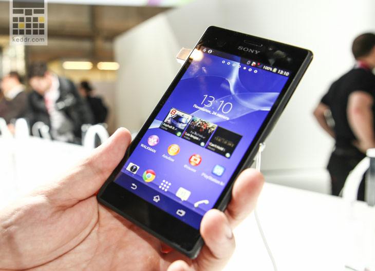 [MWC 2014] Sony Xperia Z2, Xperia Z2 Tablet, Xperia M2 – личное знакомство