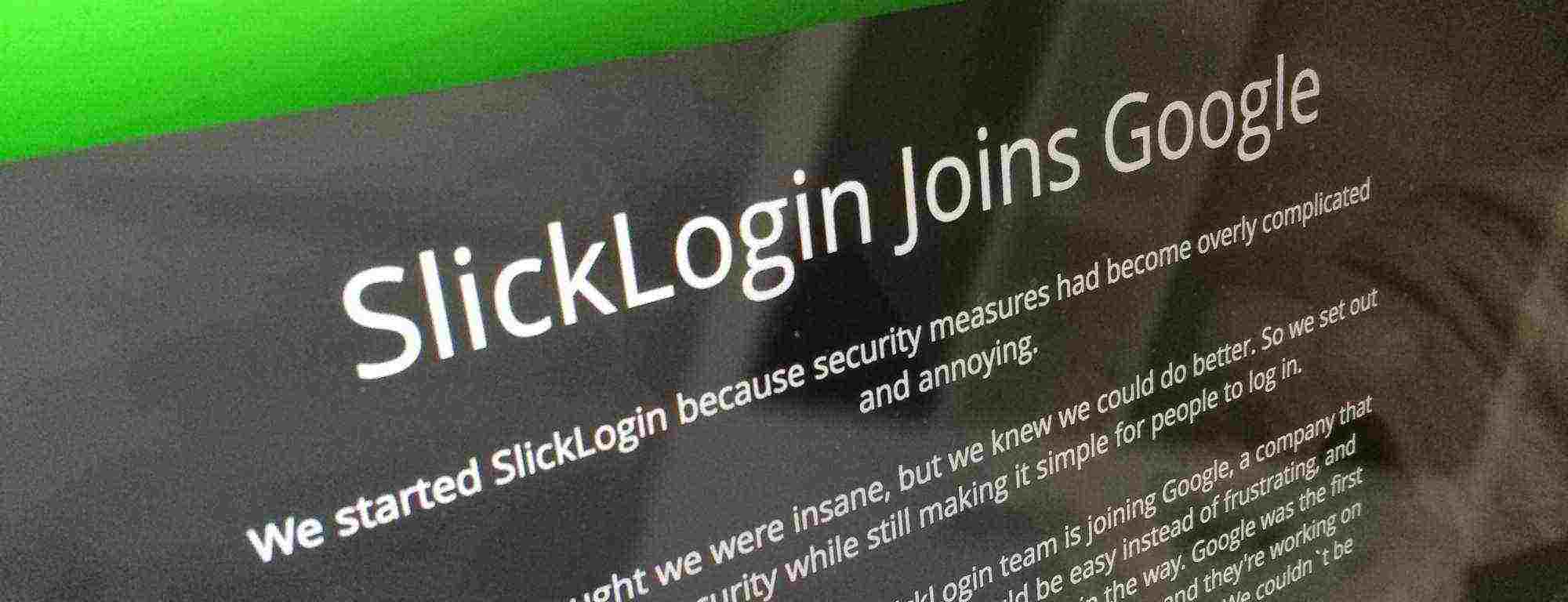 SlickLogin — очередное приобретение компании Google