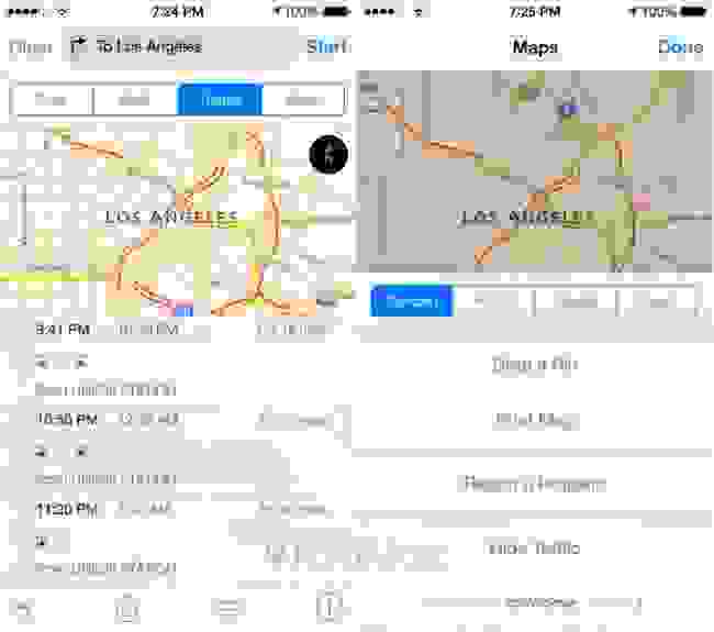 iOS 8 Maps