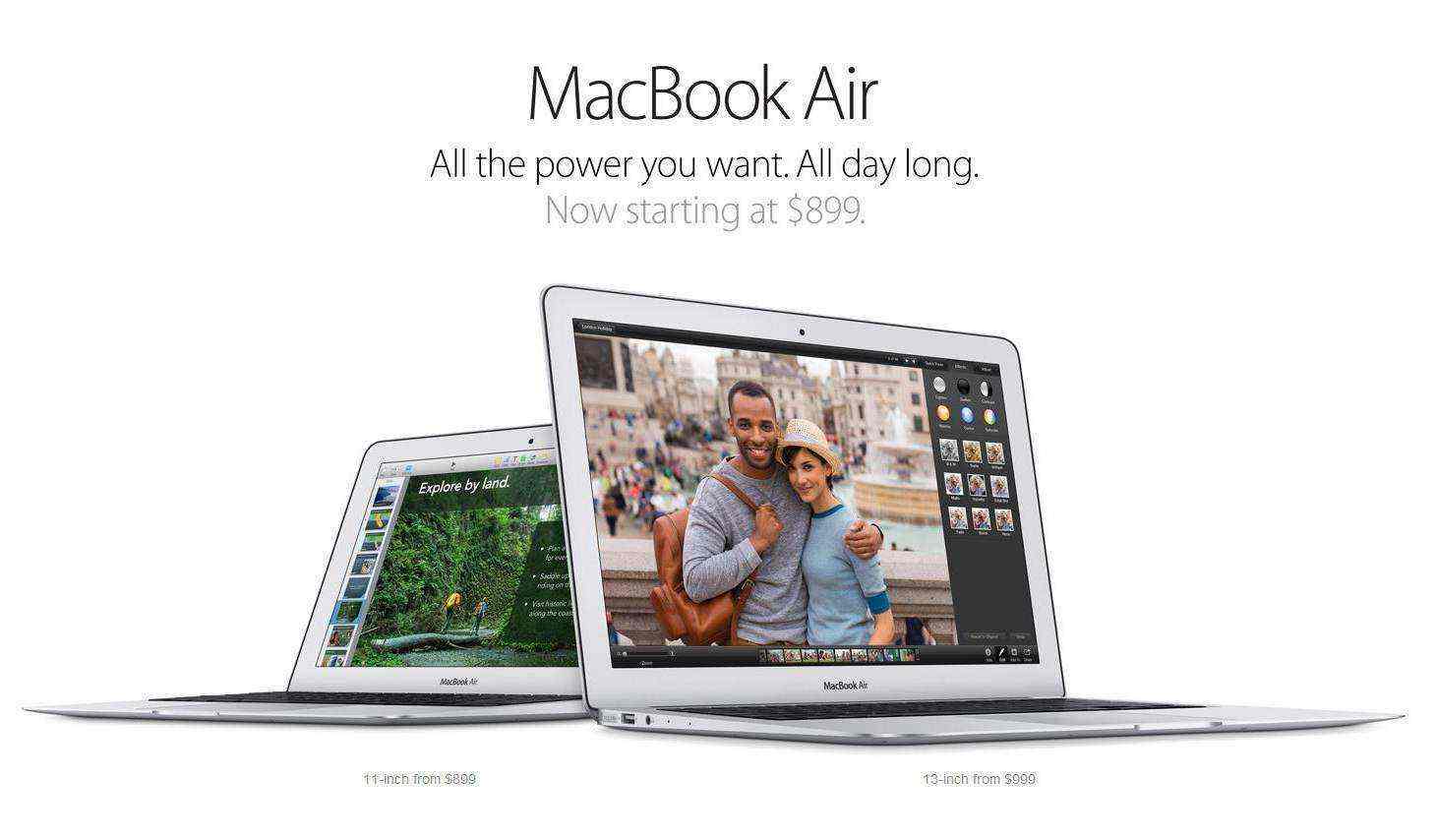 Обновление линейки MacBook Air