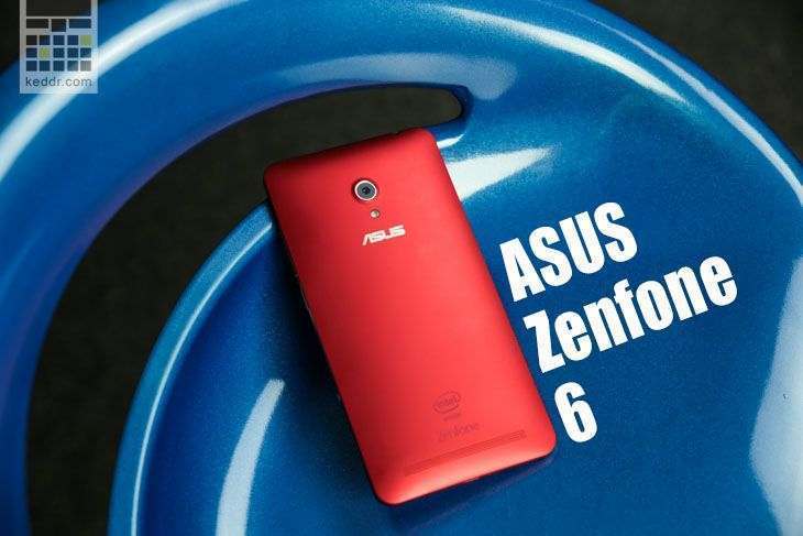ASUS Zenfone 6. Огромный. Красный