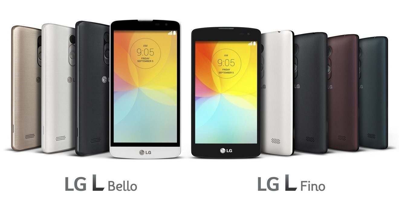 L Bello и L Fino – две бюджетные новинки LG