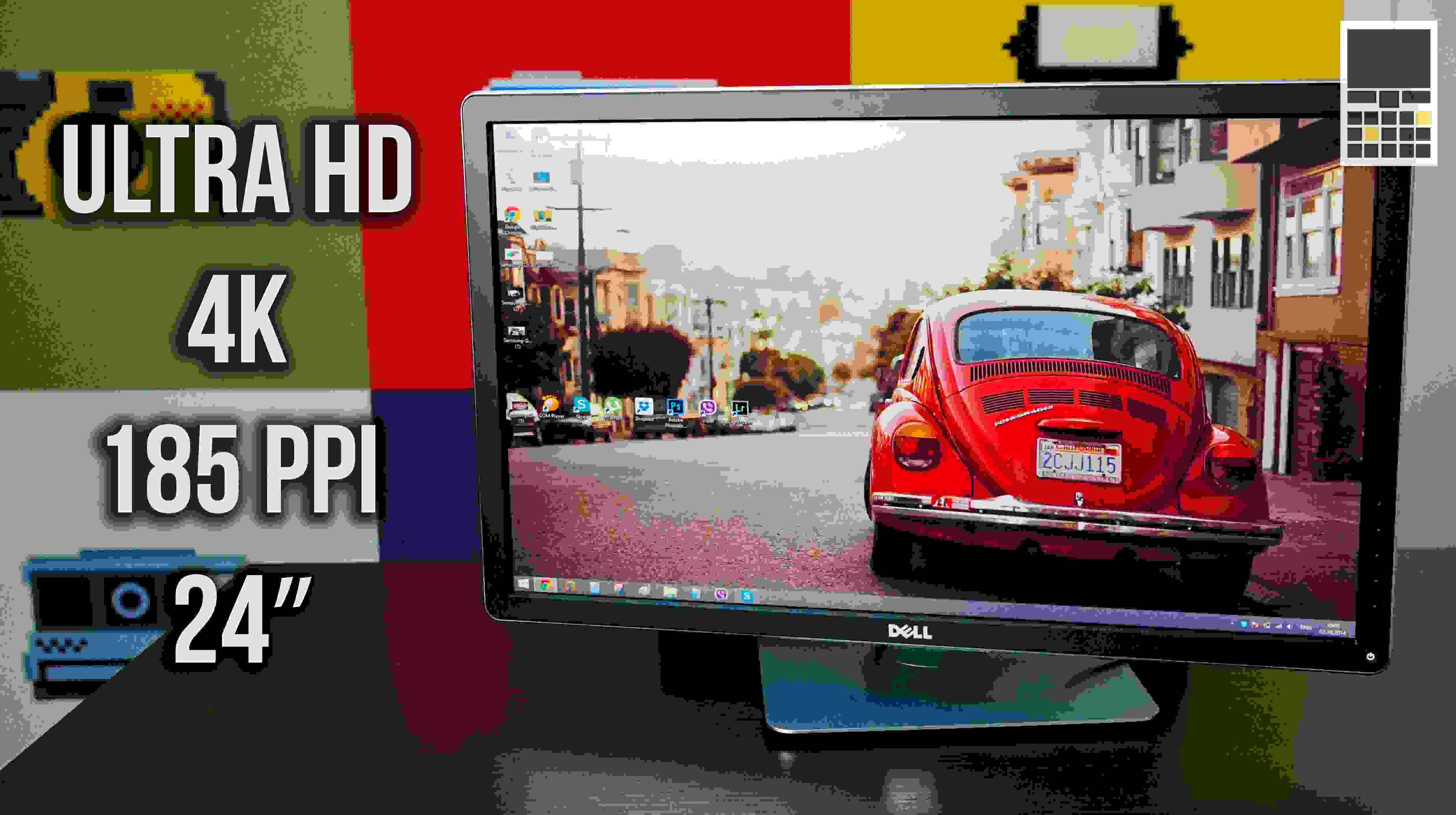 Обзор монитора Dell UP2414Q: крутые цвета и 4К