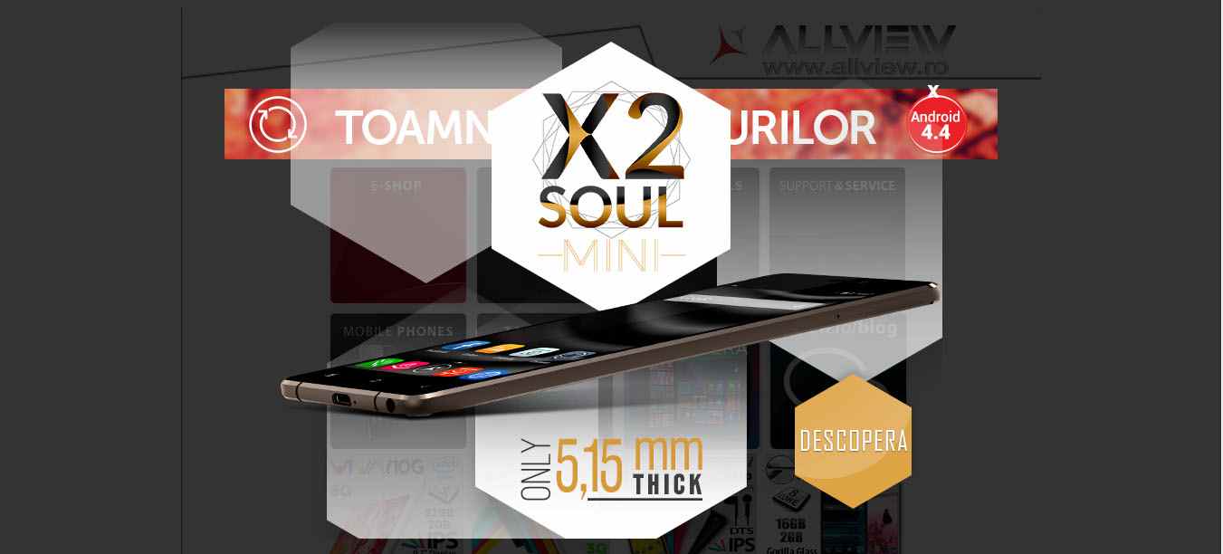AllView X2 Soul Mini – снова супертонкий смартфон