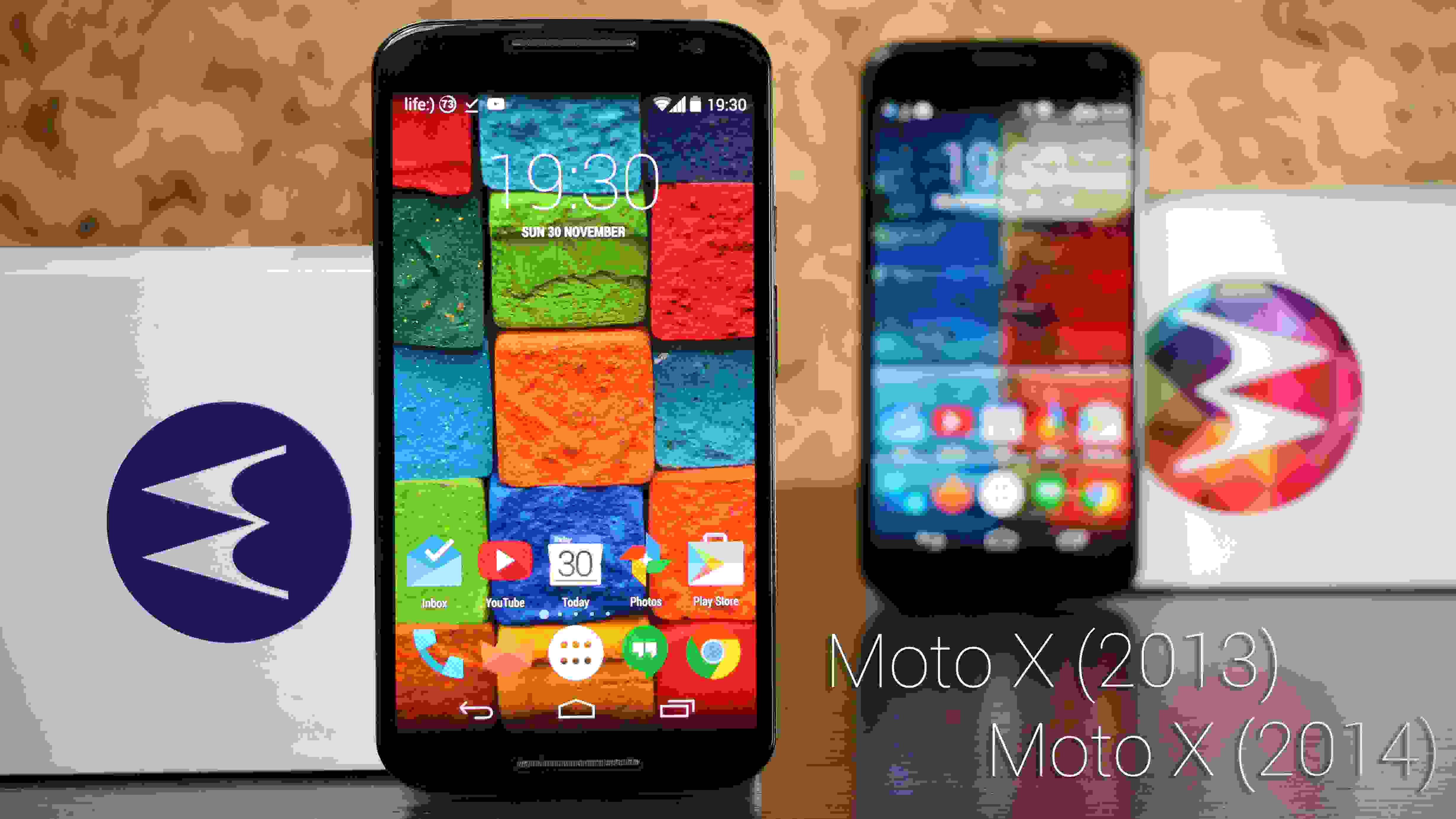Moto X (2013) VS Moto X (2014)