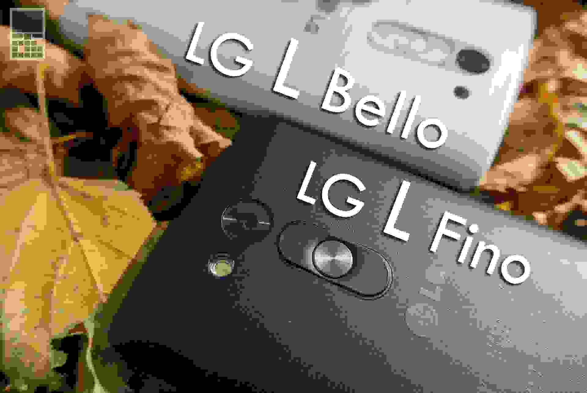 LG L Bello & LG L Fino