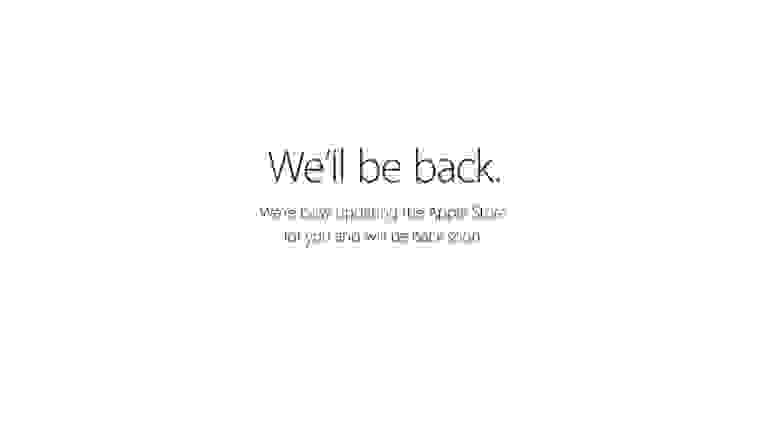 Apple Store в России снова закрылся. I’ll be back