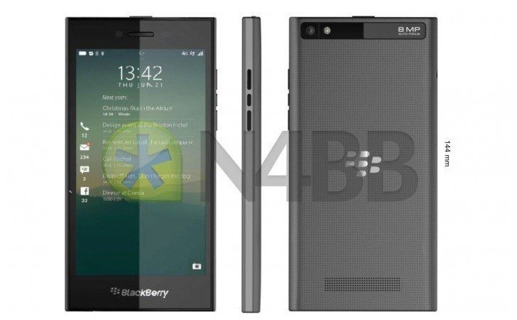 В сеть утекли характеристики и рендеры BlackBerry Z20 Rio
