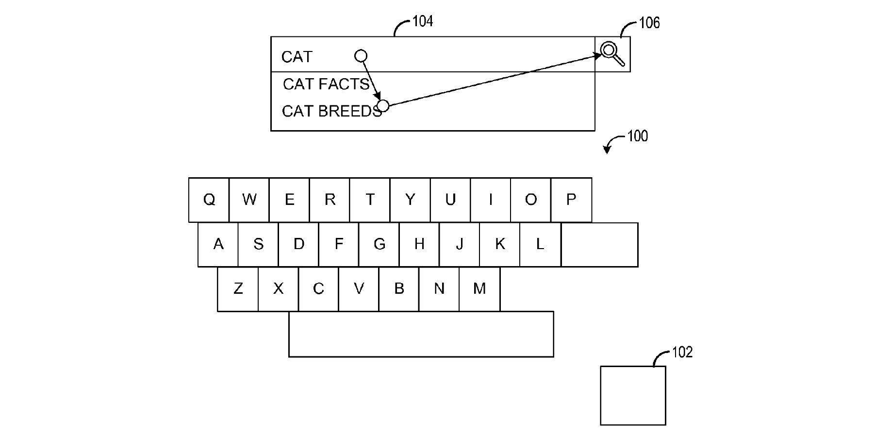 Microsoft патентует ввод текста с помощью глаз