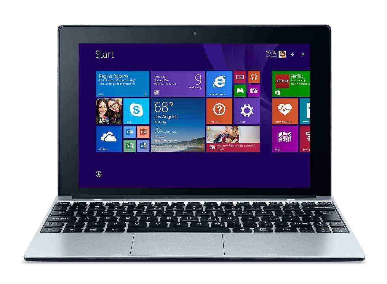 Acer показала гибридный планшет под управлением Windows 8.1