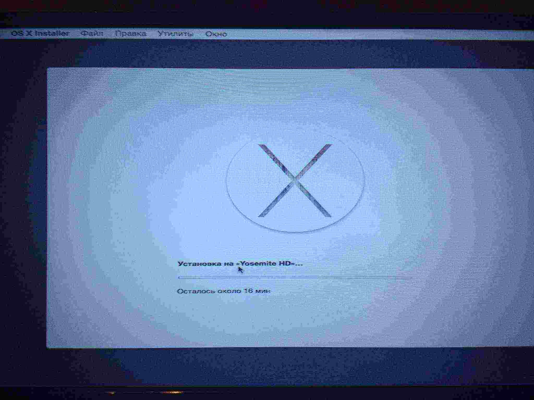 Установка Mac OS X Yosemite на мой старый ПК.=